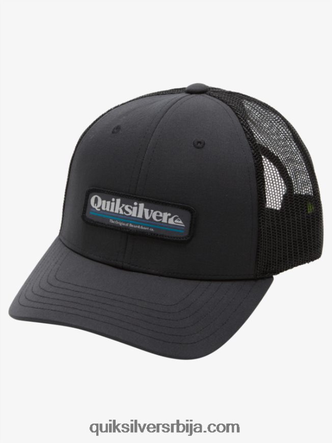 мушкарци Quiksilver крмени улов камионџија шешир црн Z824VN965
