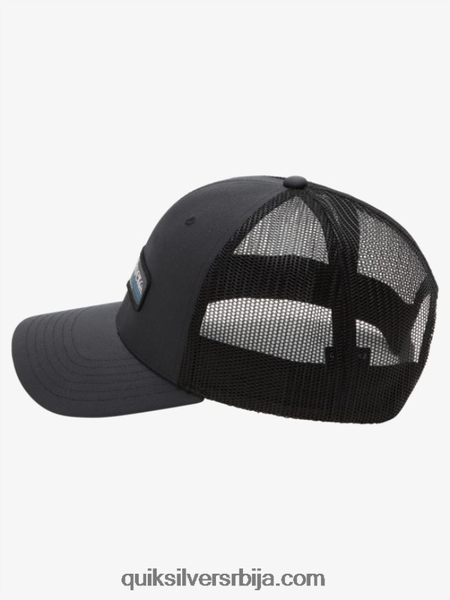 мушкарци Quiksilver крмени улов камионџија шешир црн Z824VN965