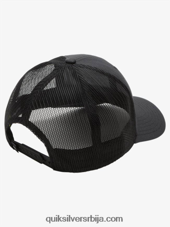 мушкарци Quiksilver крмени улов камионџија шешир црн Z824VN965
