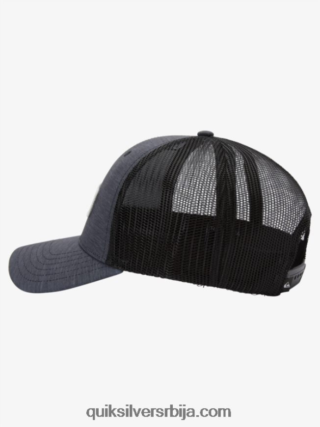 мушкарци Quiksilver крмени улов камионџија шешир црн Z824VN965