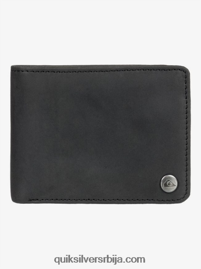 мушкарци Quiksilver мац троструки кожни новчаник црн Z824VN1221