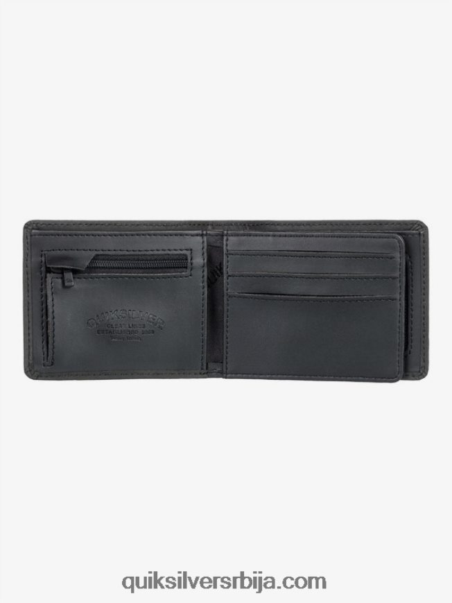 мушкарци Quiksilver мац троструки кожни новчаник црн Z824VN1221