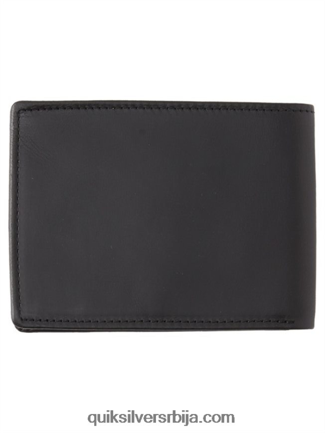 мушкарци Quiksilver мац троструки кожни новчаник црн Z824VN1221