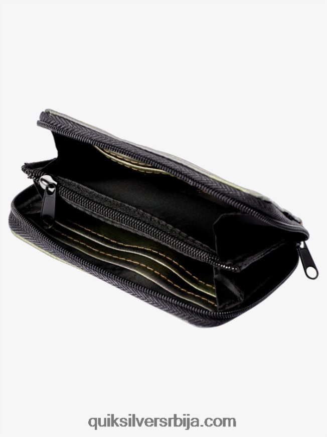 мушкарци Quiksilver новчаник са заштитном мрежом црна камуфлажа Z824VN1233