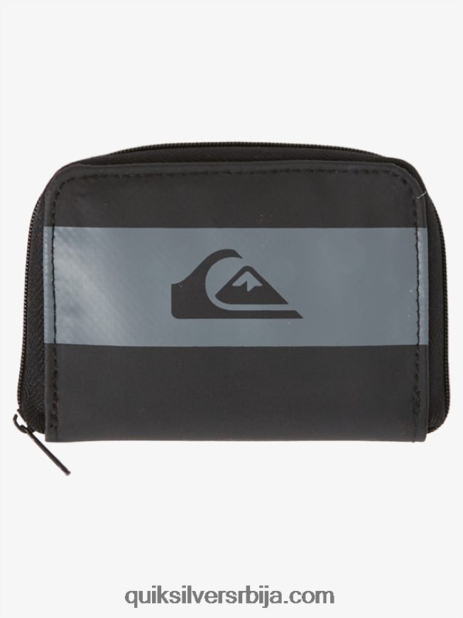 мушкарци Quiksilver новчаник са заштитном мрежом црн Z824VN1234
