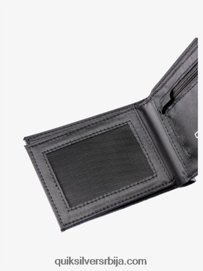 мушкарци Quiksilver свежина троструки новчаник црно бели Z824VN728