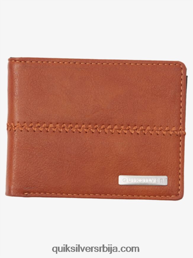 мушкарци Quiksilver ушивени троструки новчаник гума Z824VN908