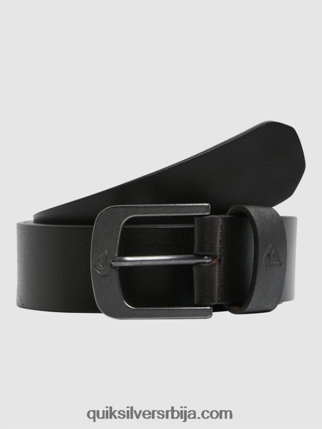 мушкарци Quiksilver свакодневни кожни каиш чоколада Z824VN1054