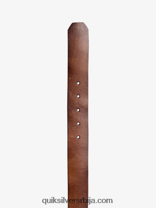 мушкарци Quiksilver свакодневни кожни каиш чоколада Z824VN1054