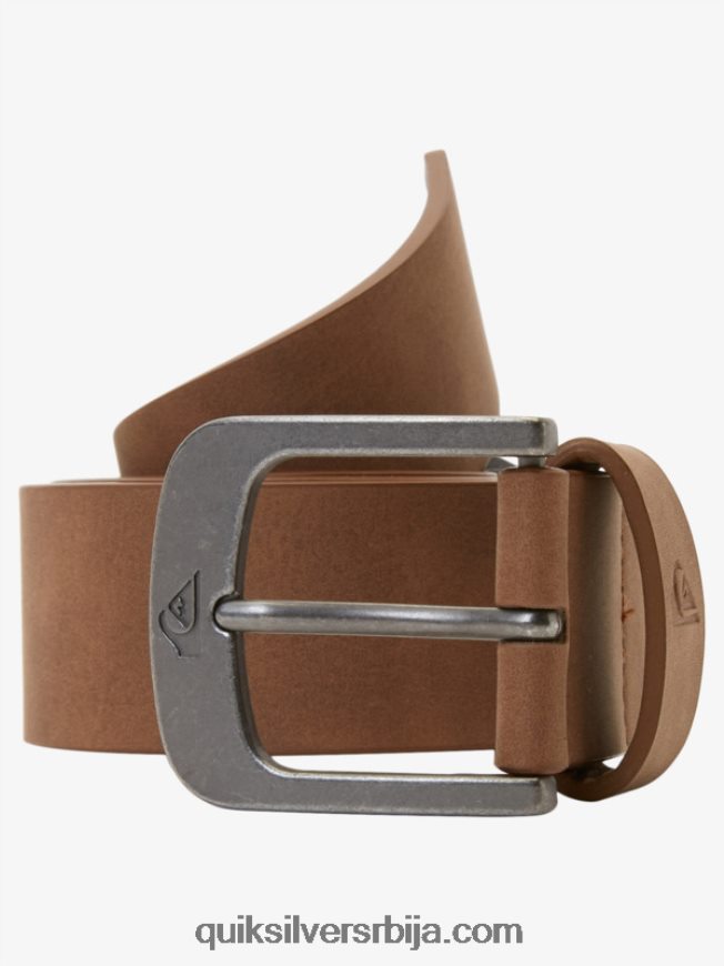 мушкарци Quiksilver главни улични каиш од вештачке коже чоколада Z824VN1096