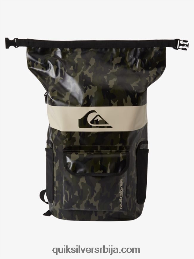 мушкарци Quiksilver сеа стасх 20л средњи сурф руксак црна камуфлажа Z824VN861