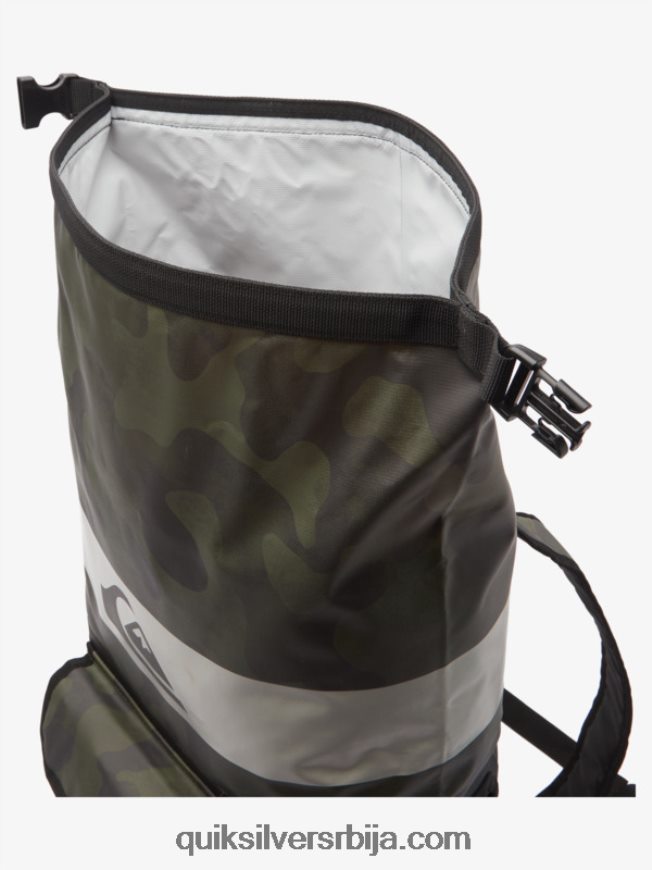 мушкарци Quiksilver сеа стасх 20л средњи сурф руксак црна камуфлажа Z824VN861