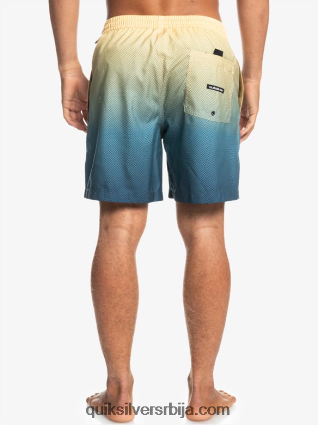 мушкарци Quiksilver свакодневни поп фаде 14 волеја поп фаде - сахара сунце Z824VN1242