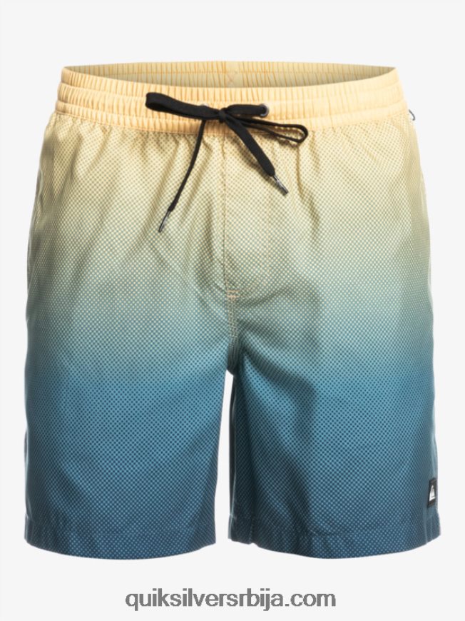 мушкарци Quiksilver свакодневни поп фаде 14 волеја поп фаде - сахара сунце Z824VN1242
