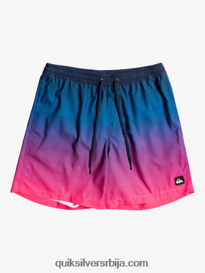 мушкарци Quiksilver свакодневни поп фаде 14 волеја поп фаде - морнарски блејзер Z824VN1243