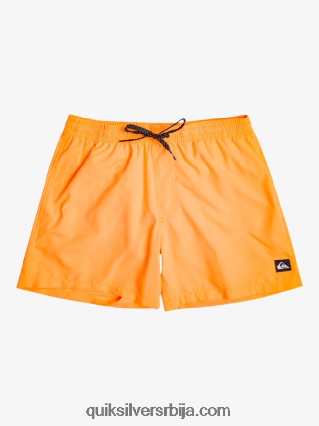 мушкарци Quiksilver свакодневно 15 волеја наранџасти поп Z824VN459