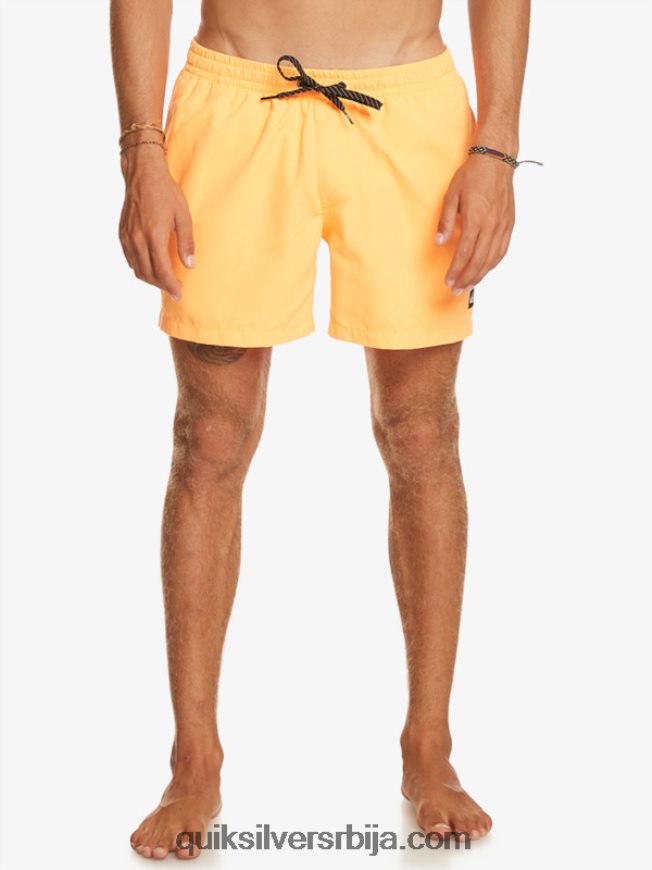 мушкарци Quiksilver свакодневно 15 волеја наранџасти поп Z824VN459