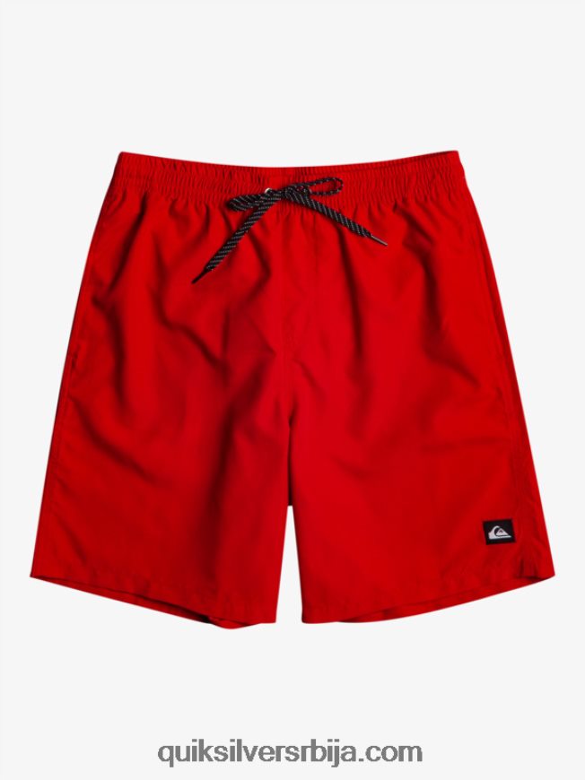 мушкарци Quiksilver свакодневно 15 волеја високог ризика црвена Z824VN463