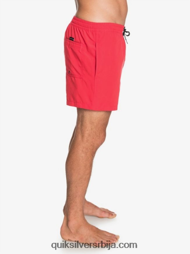 мушкарци Quiksilver свакодневно 15 волеја високог ризика црвена Z824VN463