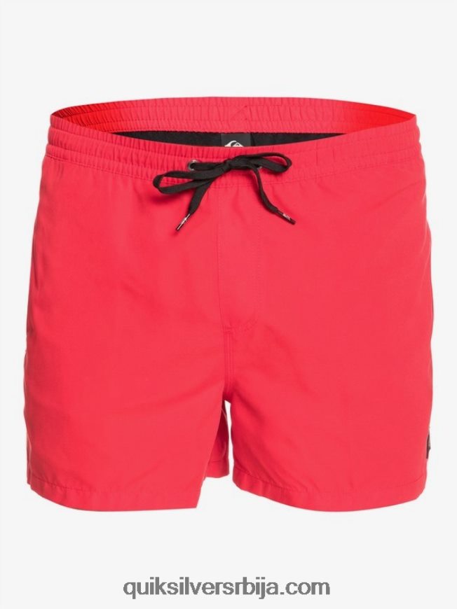 мушкарци Quiksilver свакодневно 15 волеја високог ризика црвена Z824VN463
