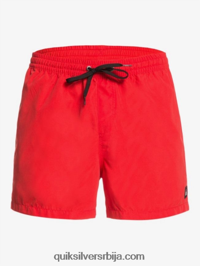 мушкарци Quiksilver свакодневно 15 волеја високог ризика црвена Z824VN463