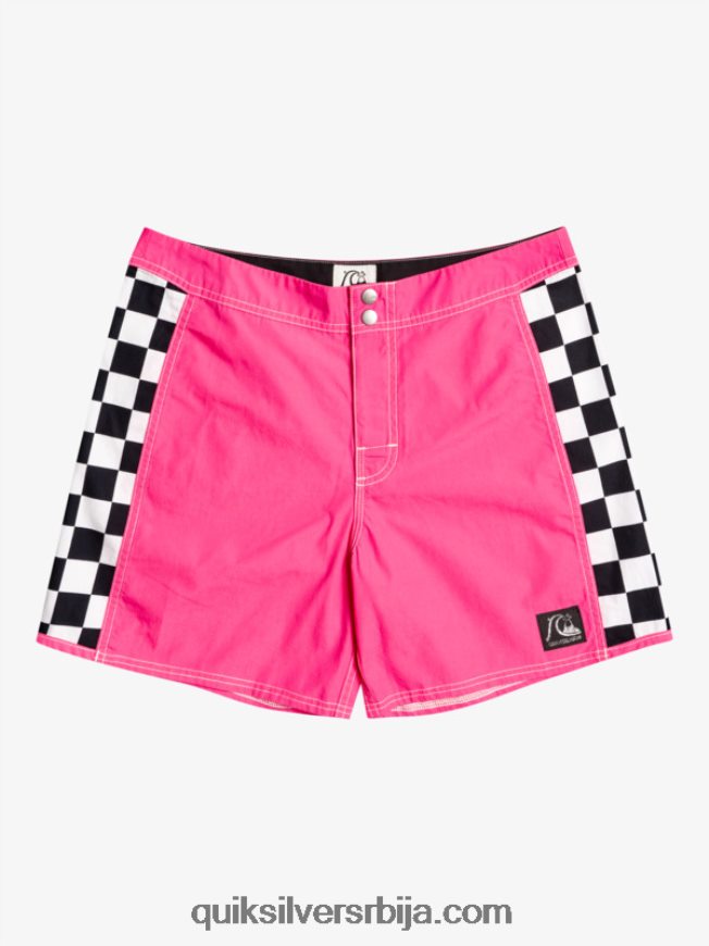 мушкарци Quiksilver оригинал арцх 16 боардсхортс шокантно розе Z824VN1781