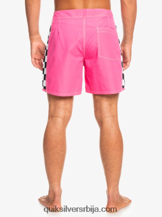 мушкарци Quiksilver оригинал арцх 16 боардсхортс шокантно розе Z824VN1781