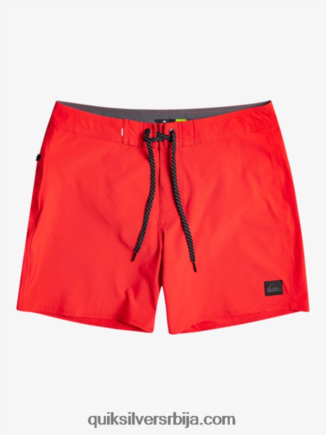 мушкарци Quiksilver сурфсилк каимана 16 боардсхортс високог ризика црвена Z824VN337