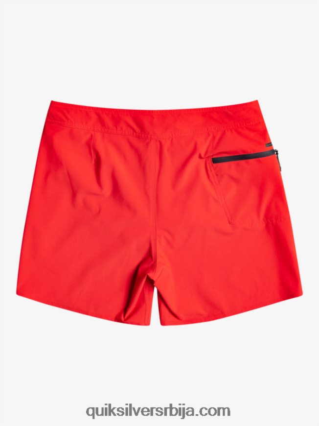 мушкарци Quiksilver сурфсилк каимана 16 боардсхортс високог ризика црвена Z824VN337
