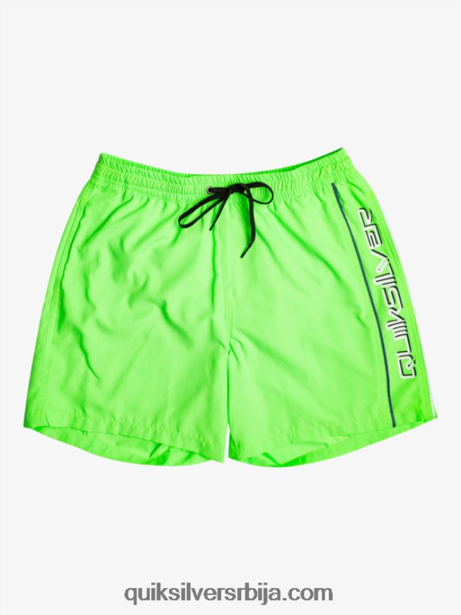 мушкарци Quiksilver свакодневни верт 16 волеја зелени гекон Z824VN696