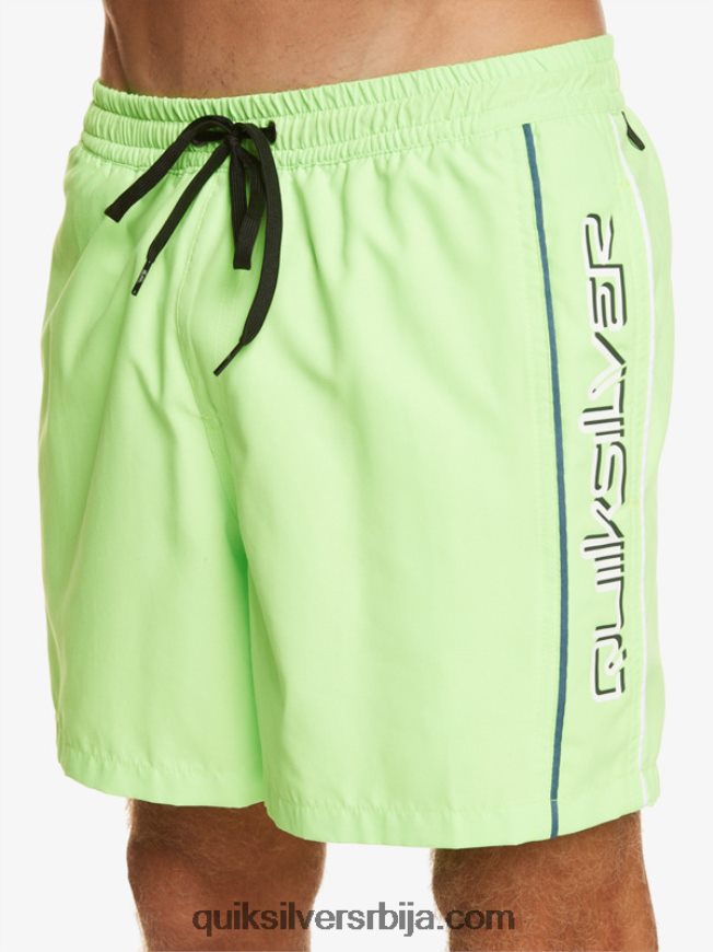 мушкарци Quiksilver свакодневни верт 16 волеја зелени гекон Z824VN696