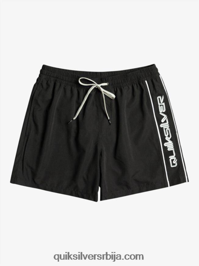 мушкарци Quiksilver свакодневни верт 16 волеја црн Z824VN698