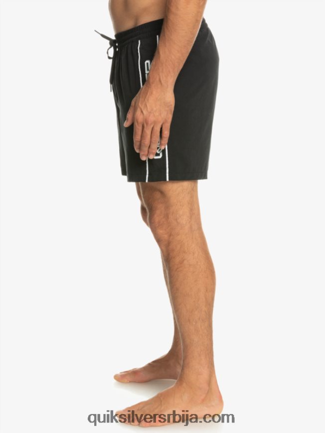 мушкарци Quiksilver свакодневни верт 16 волеја црн Z824VN698