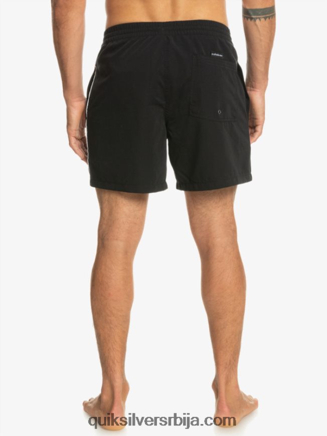 мушкарци Quiksilver свакодневни верт 16 волеја црн Z824VN698