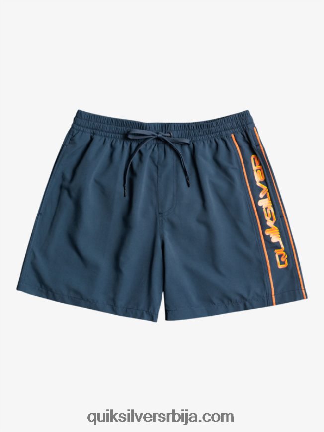 мушкарци Quiksilver свакодневни верт 16 волеја поноћна морнарица Z824VN699