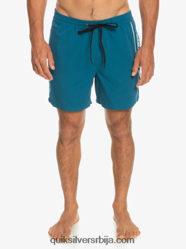 мушкарци Quiksilver свакодневни верт 16 волеја мароканско плаво Z824VN701
