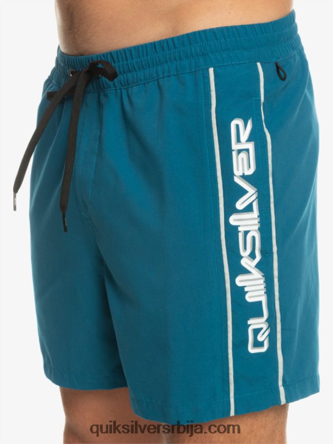 мушкарци Quiksilver свакодневни верт 16 волеја мароканско плаво Z824VN701