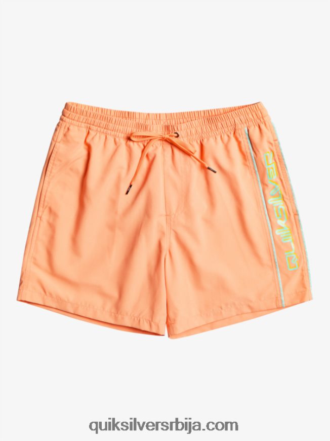 мушкарци Quiksilver свакодневни верт 16 волеја свеж лосос Z824VN703