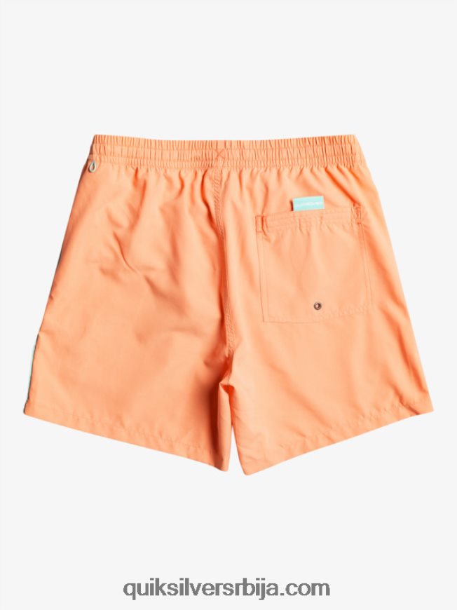 мушкарци Quiksilver свакодневни верт 16 волеја свеж лосос Z824VN703