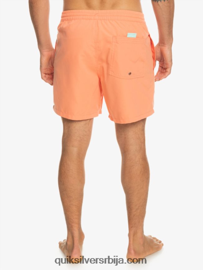 мушкарци Quiksilver свакодневни верт 16 волеја свеж лосос Z824VN703