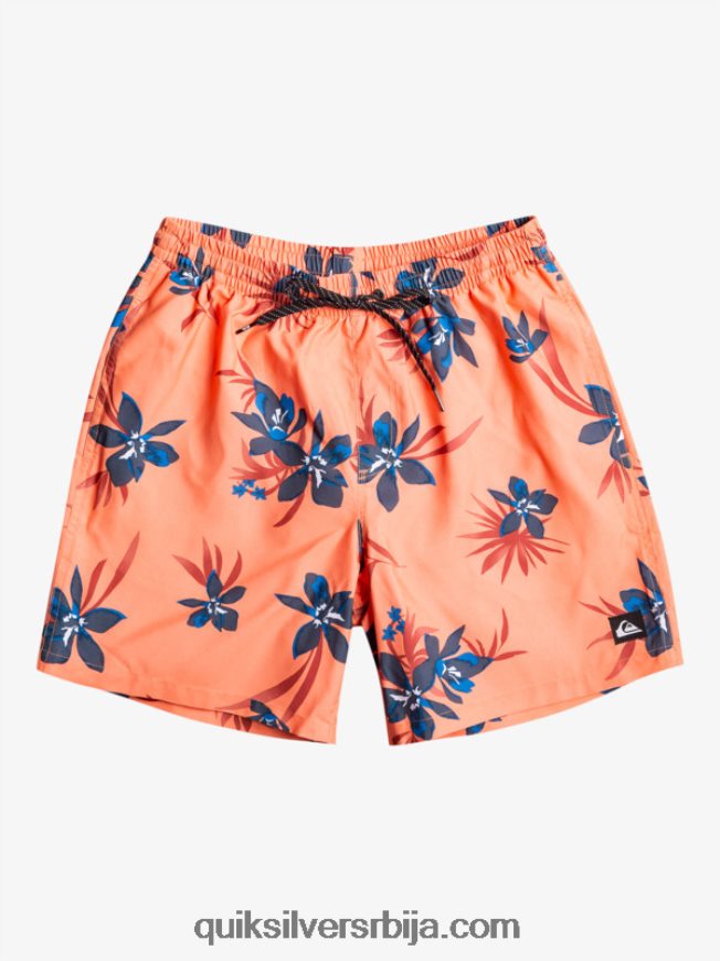 мушкарци Quiksilver свакодневни микс 17 волеја свеж лосос Z824VN1209