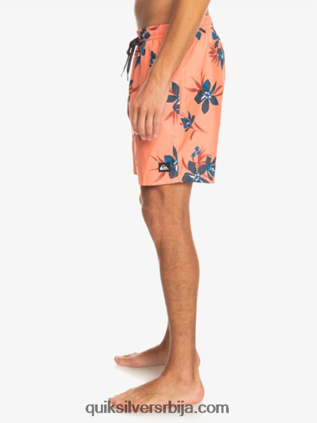 мушкарци Quiksilver свакодневни микс 17 волеја свеж лосос Z824VN1209