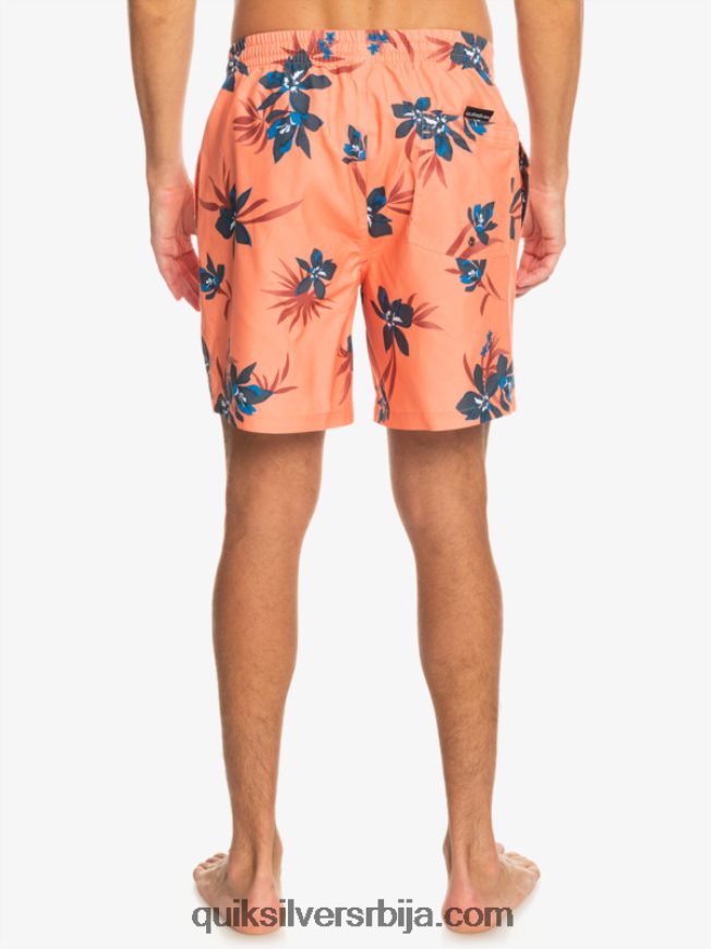 мушкарци Quiksilver свакодневни микс 17 волеја свеж лосос Z824VN1209