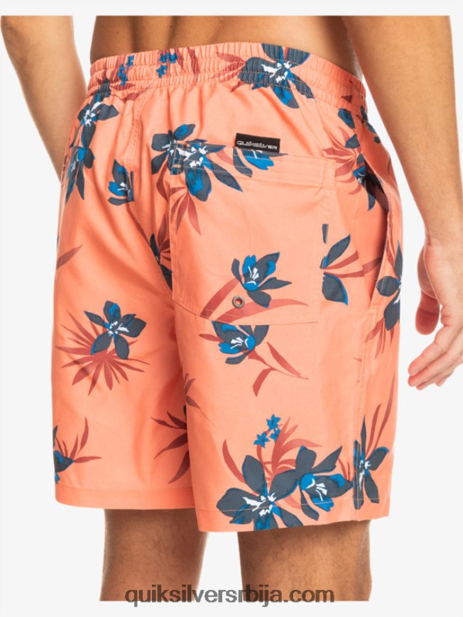 мушкарци Quiksilver свакодневни микс 17 волеја свеж лосос Z824VN1209