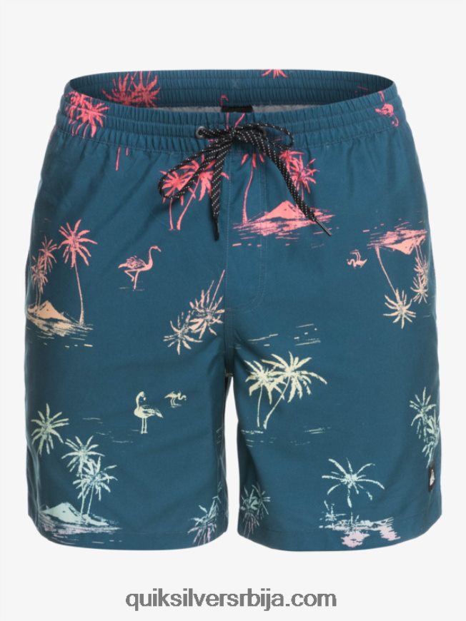 мушкарци Quiksilver свакодневни микс 17 волеја мајолика плава Z824VN1465