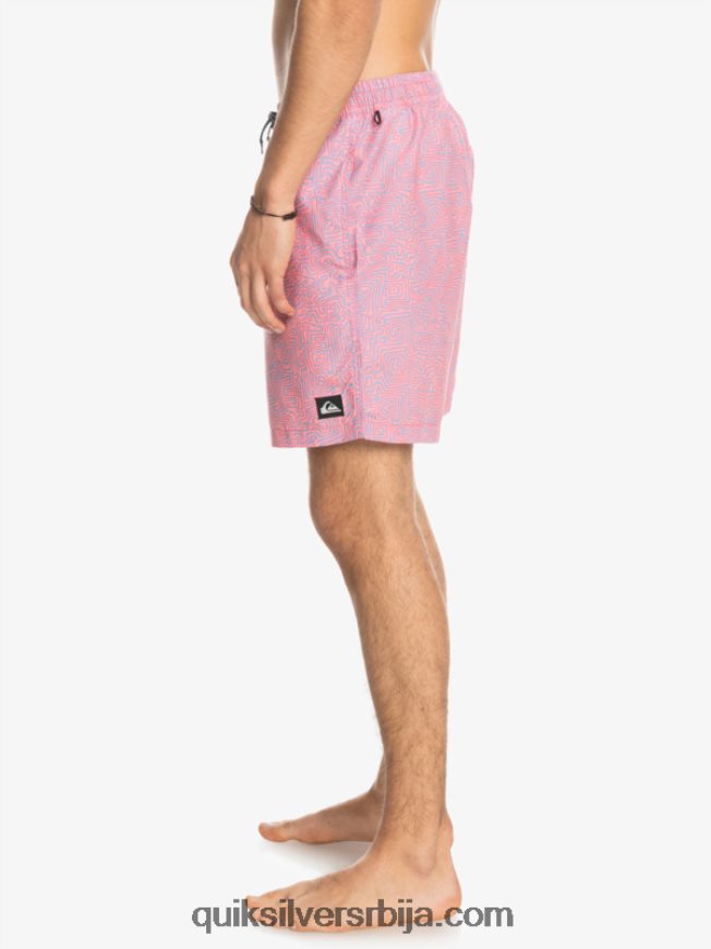 мушкарци Quiksilver свакодневни микс 17 волеја бич брескве Z824VN1466