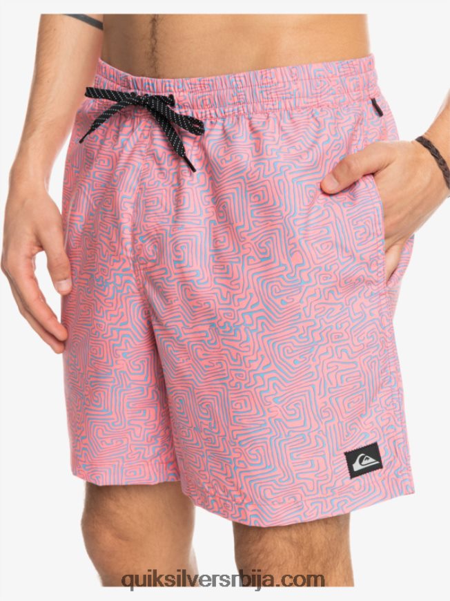 мушкарци Quiksilver свакодневни микс 17 волеја бич брескве Z824VN1466