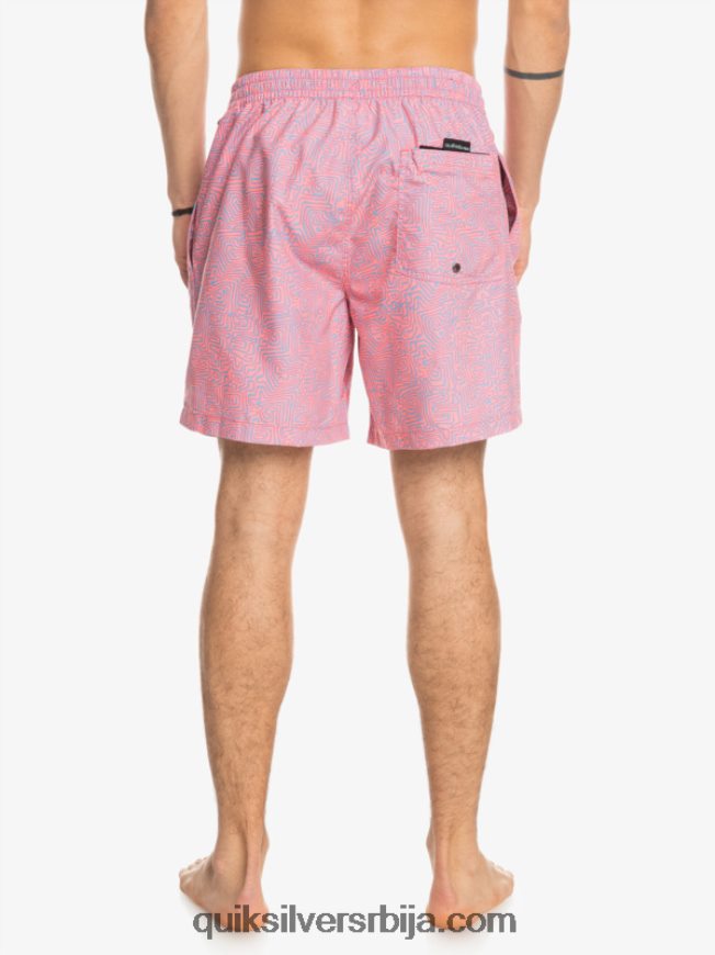 мушкарци Quiksilver свакодневни микс 17 волеја бич брескве Z824VN1466