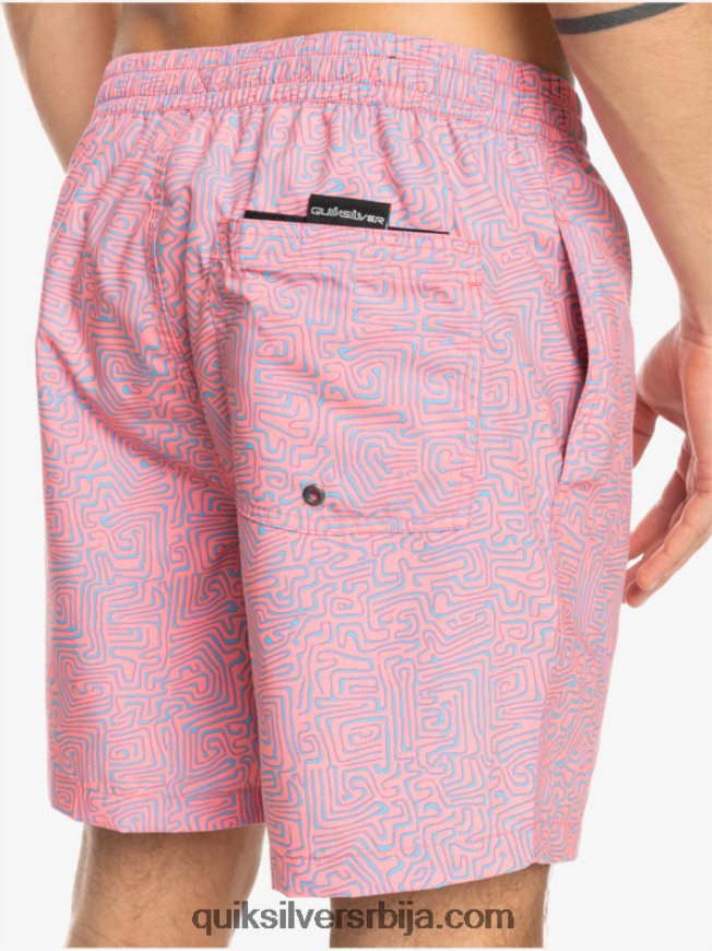 мушкарци Quiksilver свакодневни микс 17 волеја бич брескве Z824VN1466