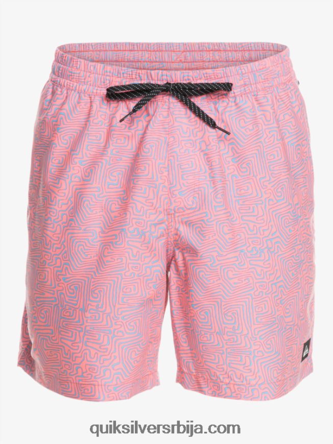 мушкарци Quiksilver свакодневни микс 17 волеја бич брескве Z824VN1466